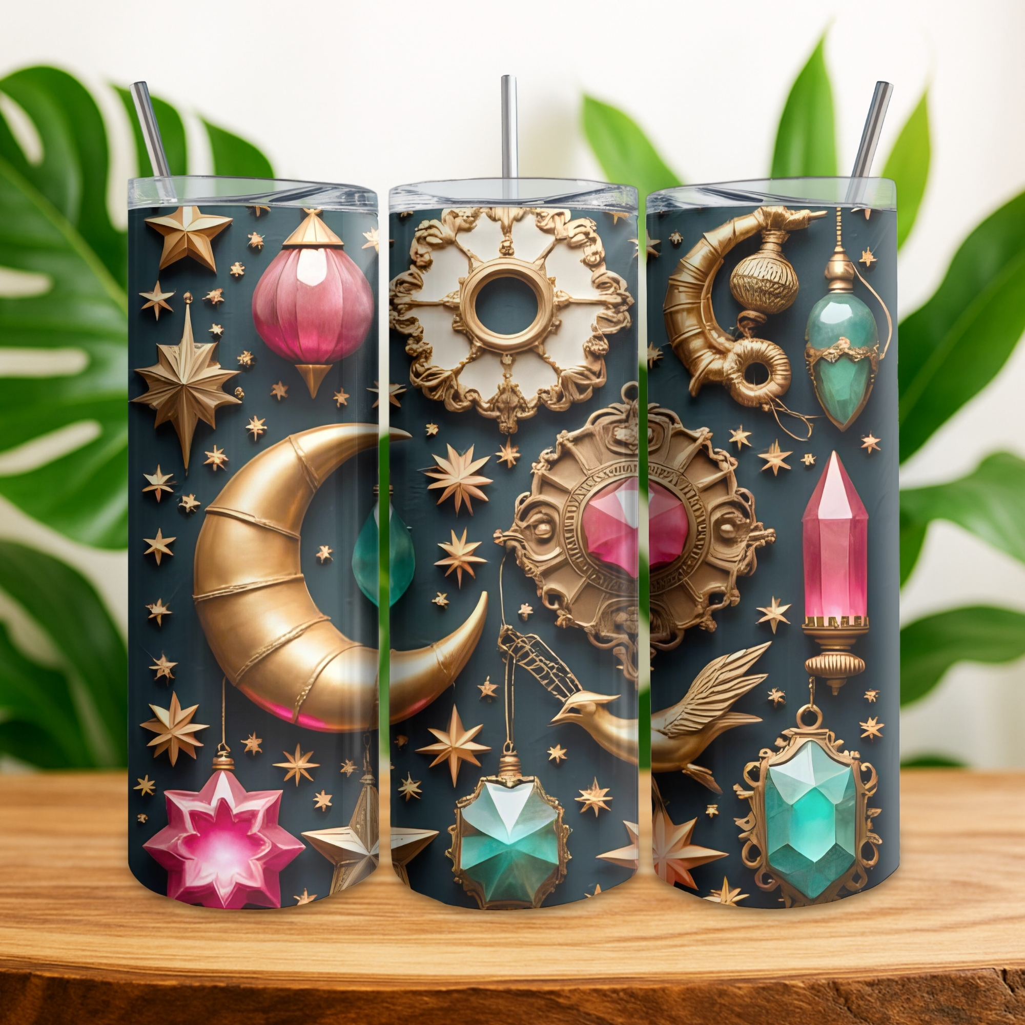 Celestial Crystal 12 Tumbler Set | Digital Downloads | Sublimation