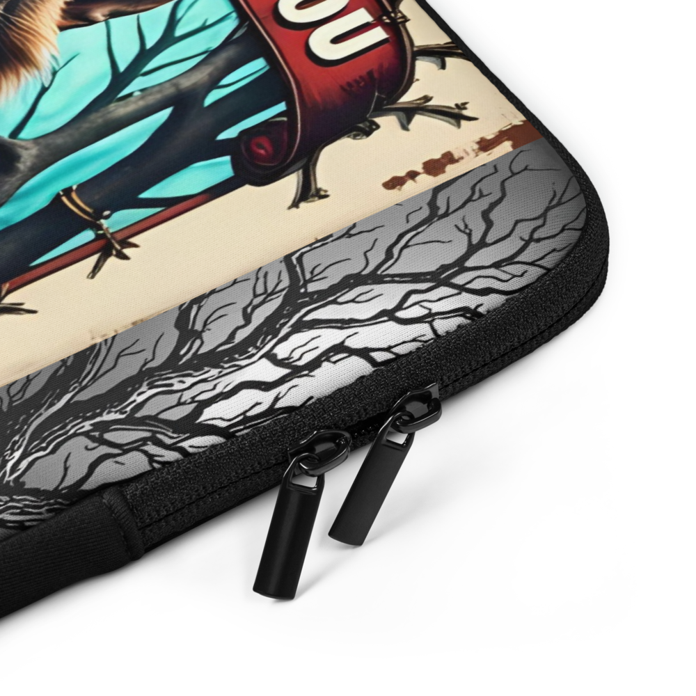 Wild Wolf Laptop Sleeve