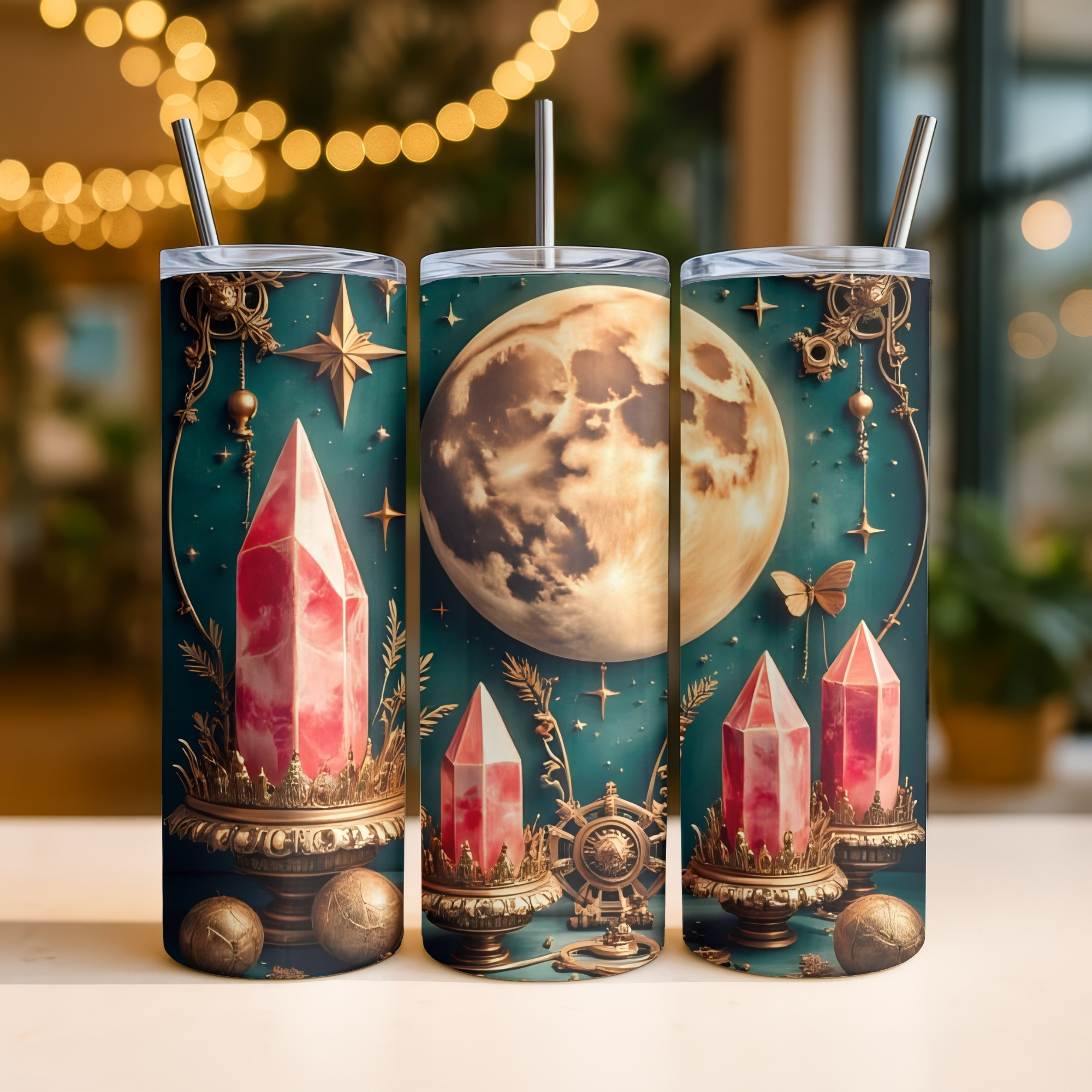 Celestial Crystal 12 Tumbler Set | Digital Downloads | Sublimation