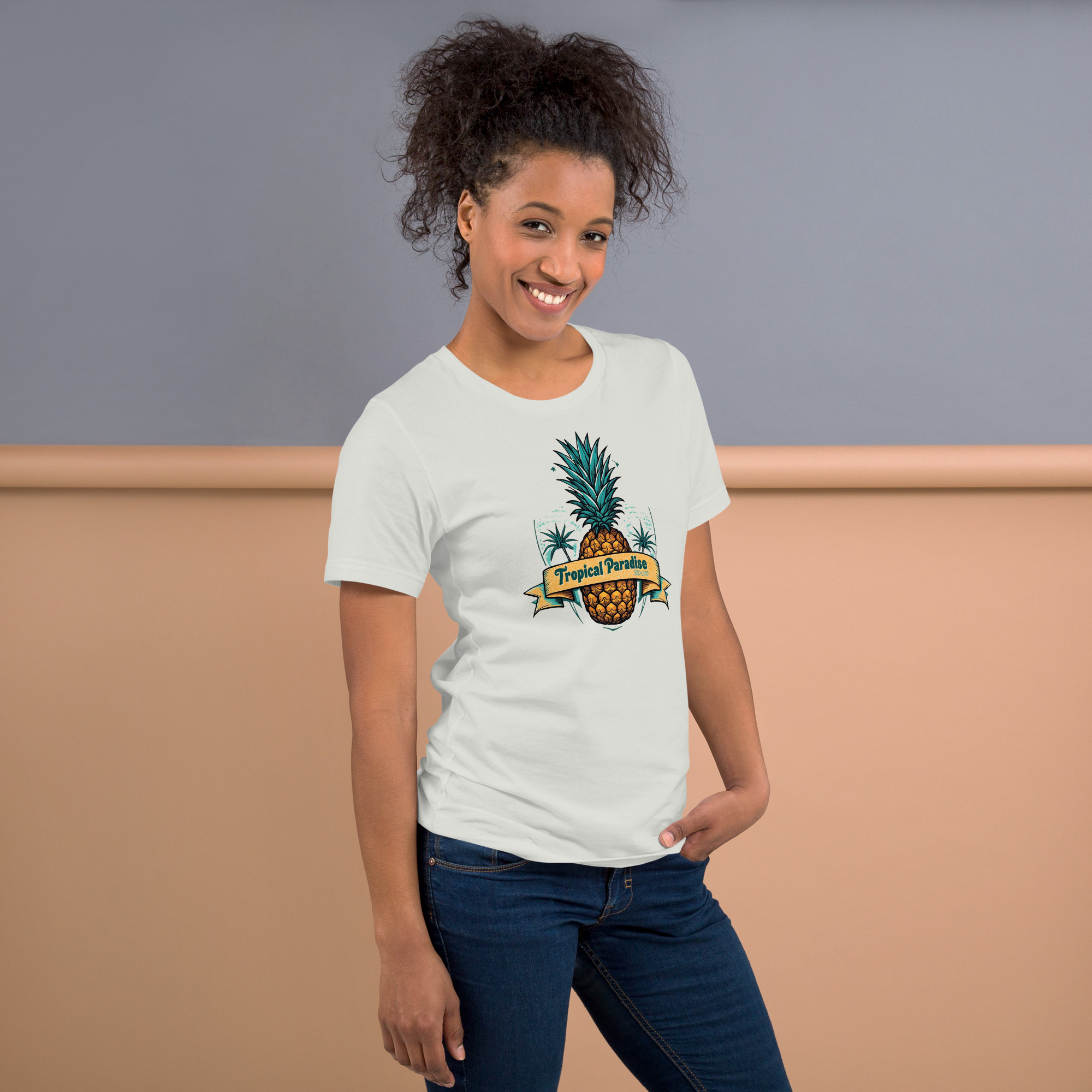 Tropical Paradise Pineapple T-Shirt