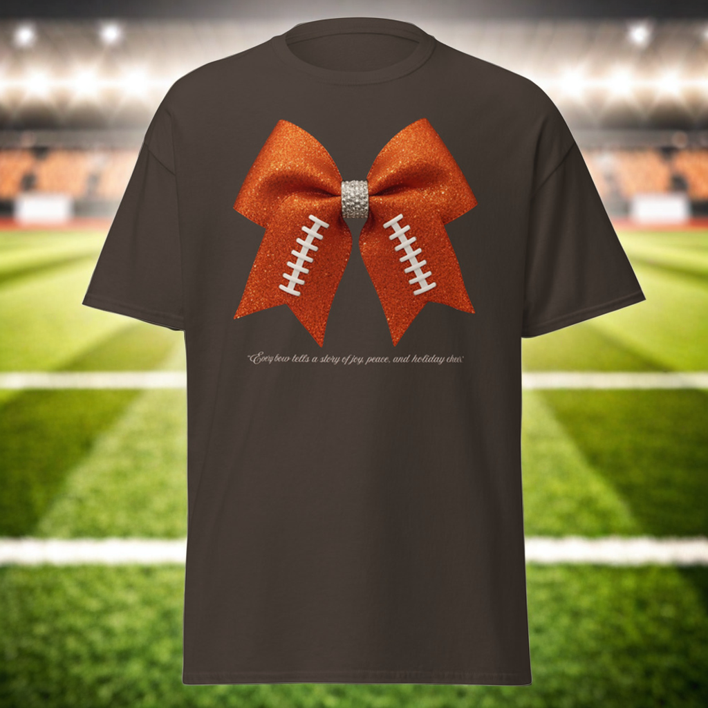 Christmas Bow T-Shirt, Holliday Vibes