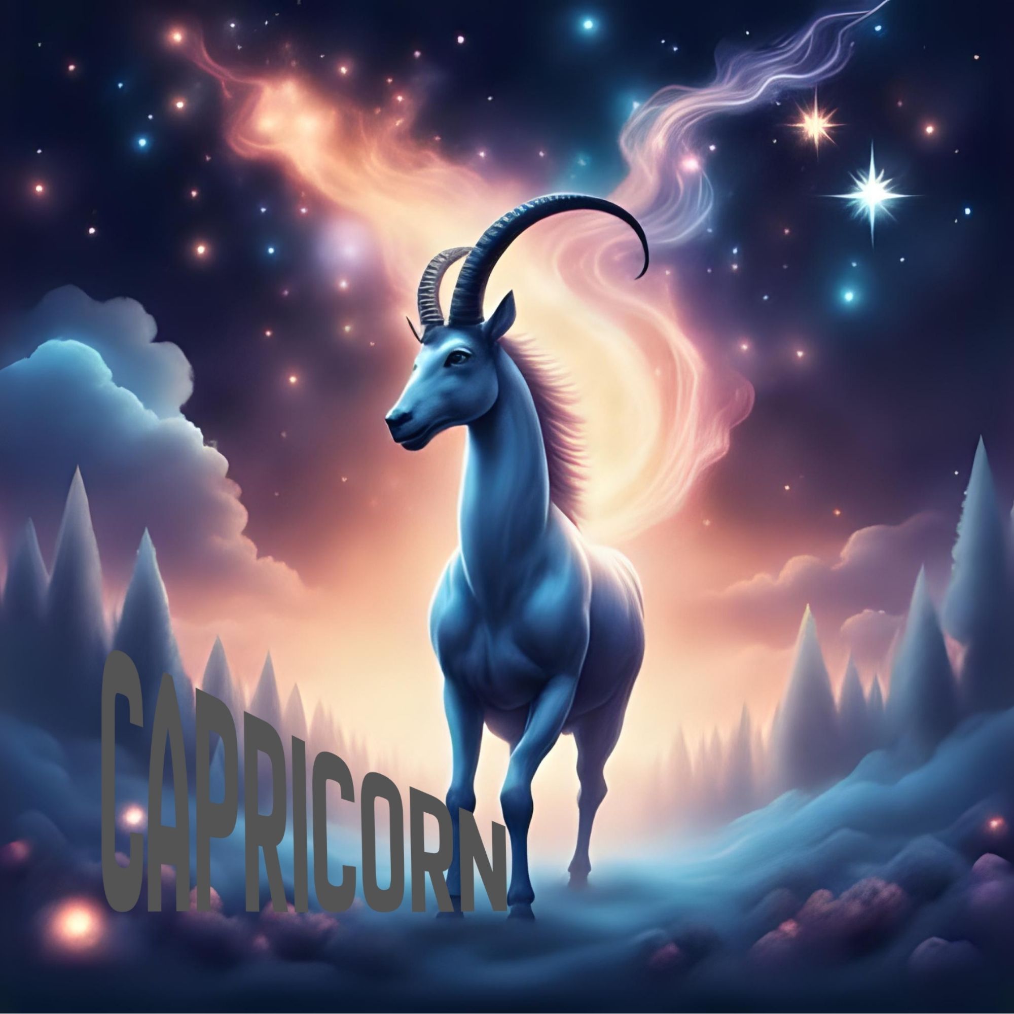 Capricorn Zodiac Sign Sublimation Tumble Wrap | 20oz Skinny/ Straight PNG | Digital Download
