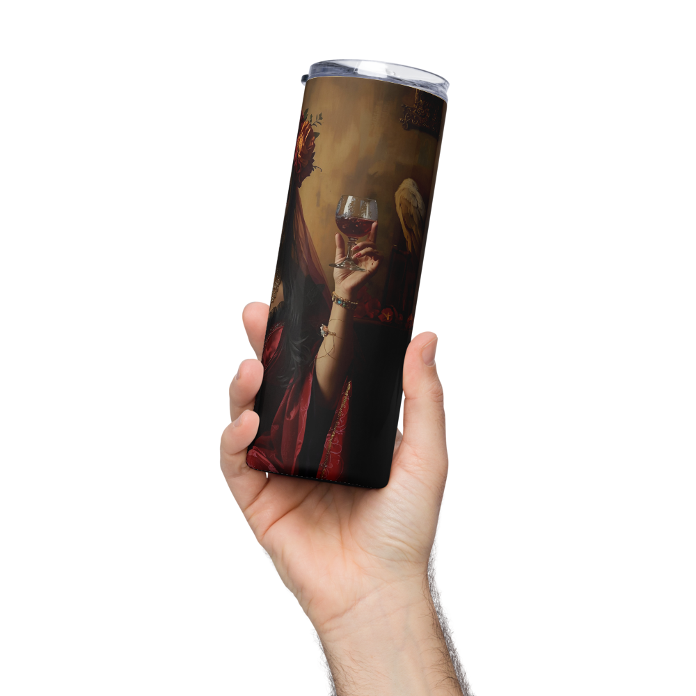 Day of the Dead Skull design Tumbler