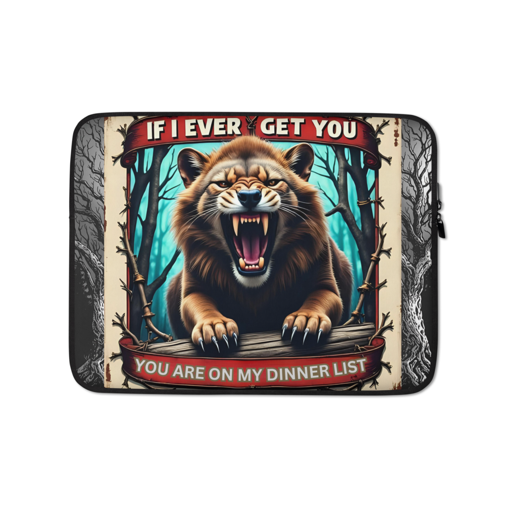 Wild Wolf Laptop Sleeve