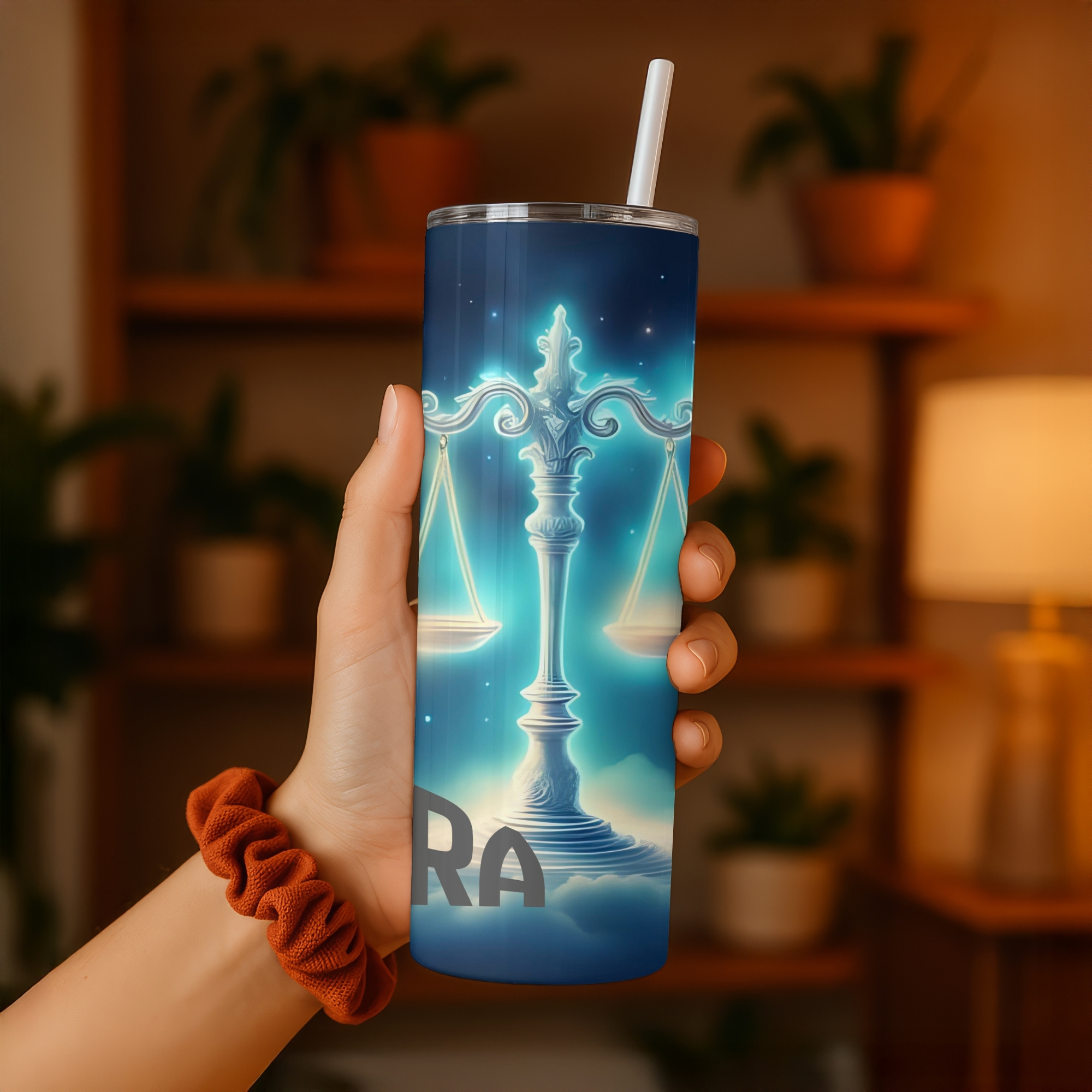 Libra Zodiac Sign Sublimation Tumble Wrap | 20oz Skinny/ Straight PNG | Horoscope Sign Design | Digital Download