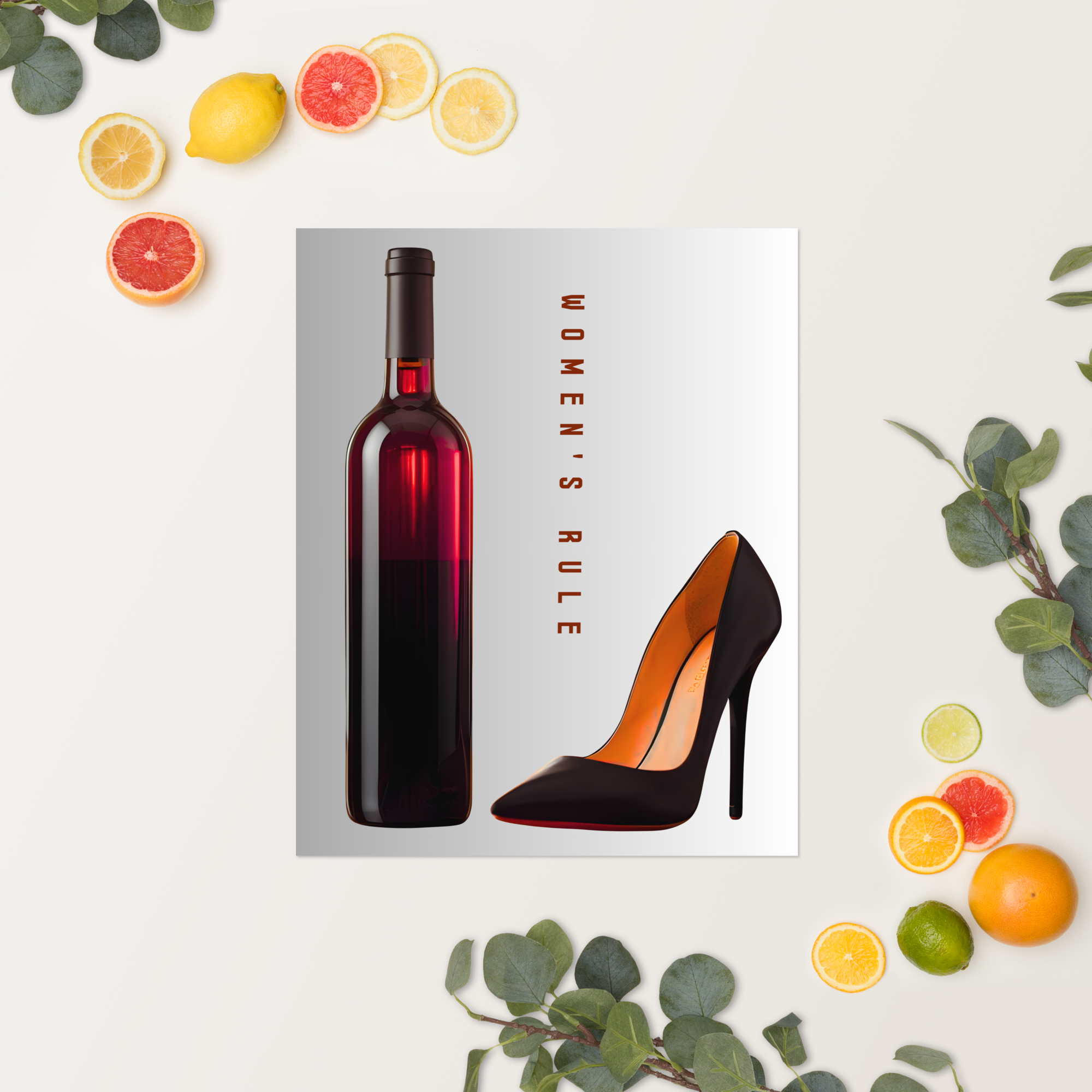 Women's Rule Art Poster