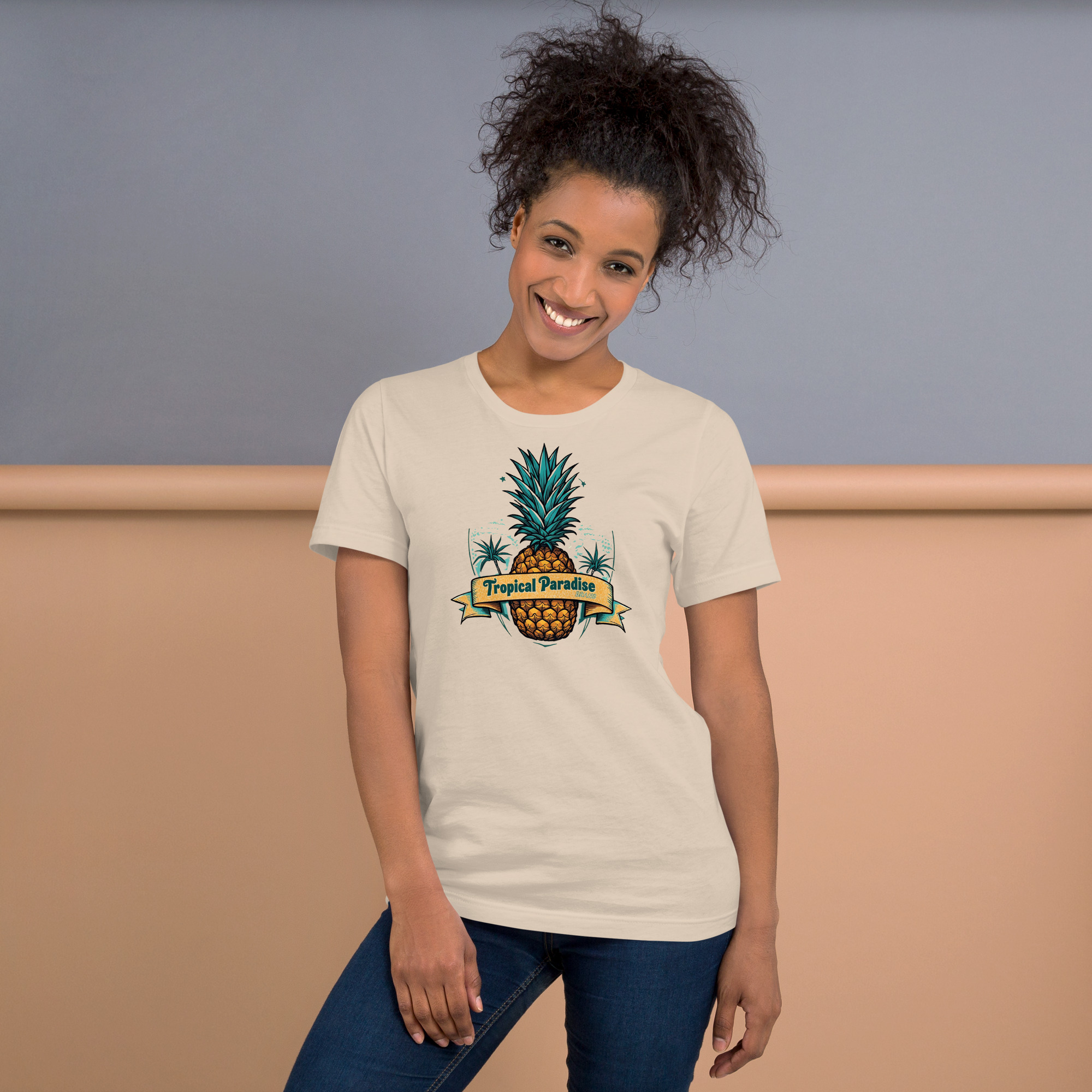Tropical Paradise Pineapple T-Shirt