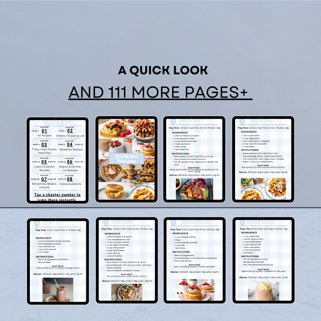 100 High Protein Recipes
