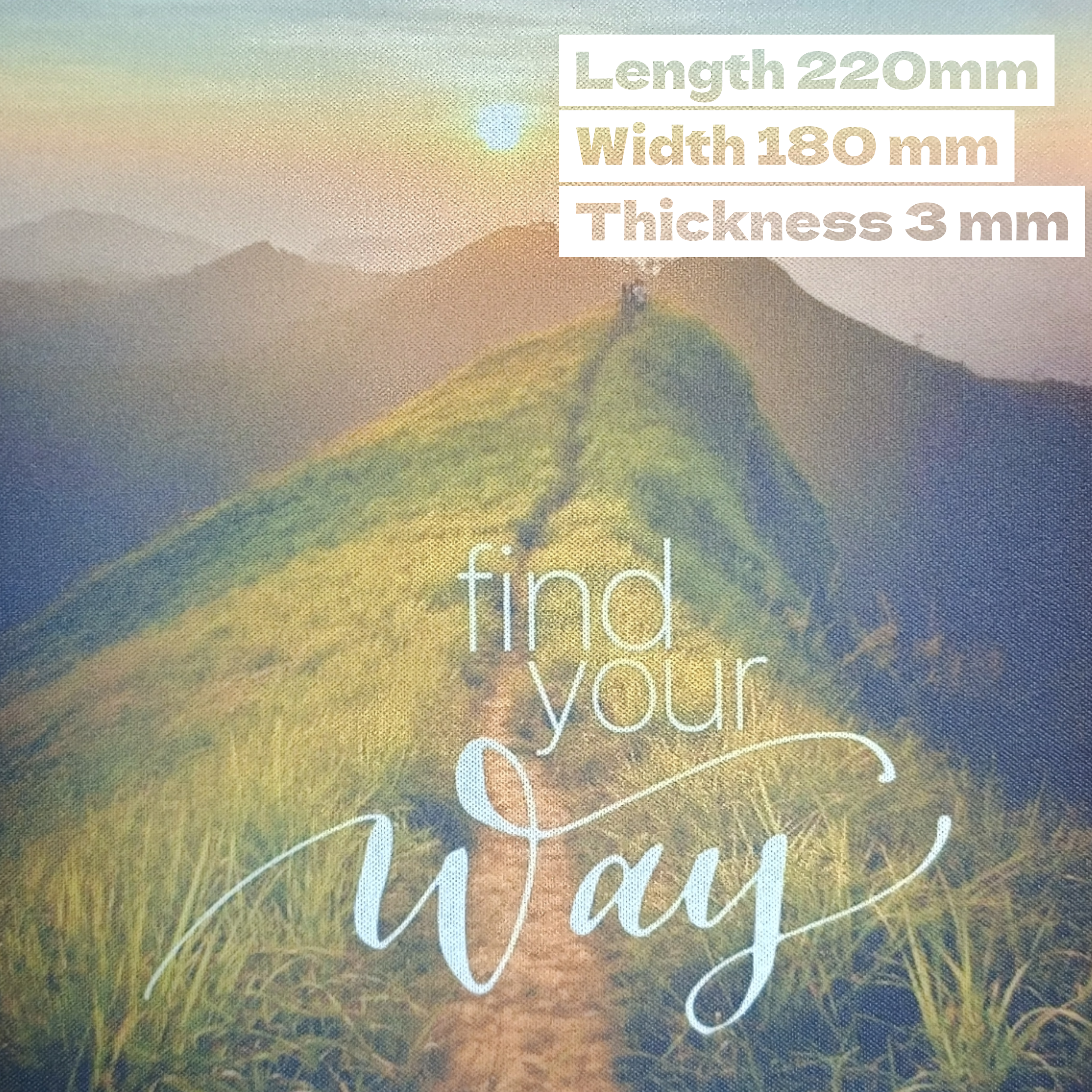 Find Your Way Mouse Pad