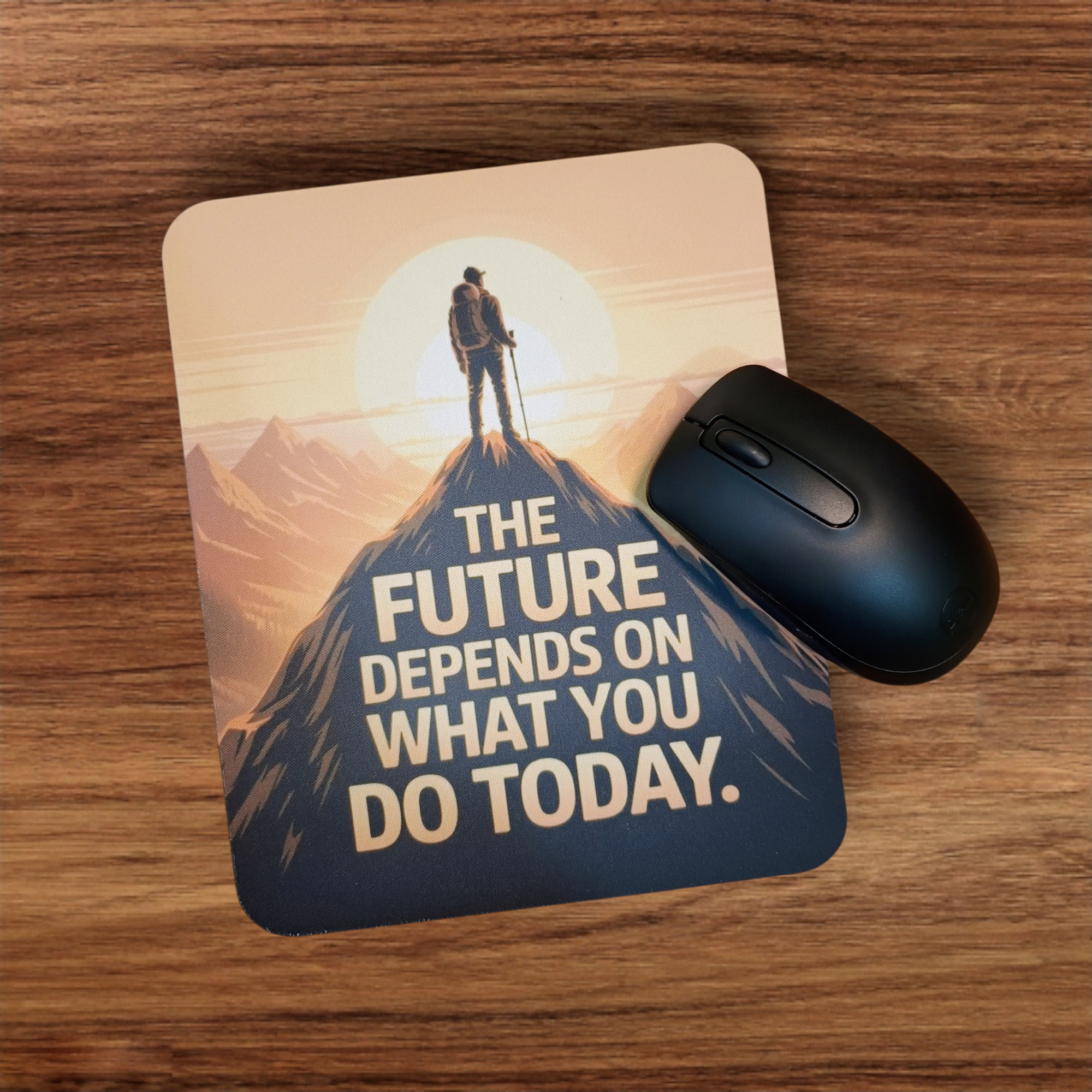 Inspirational Mountain Mouse Pad