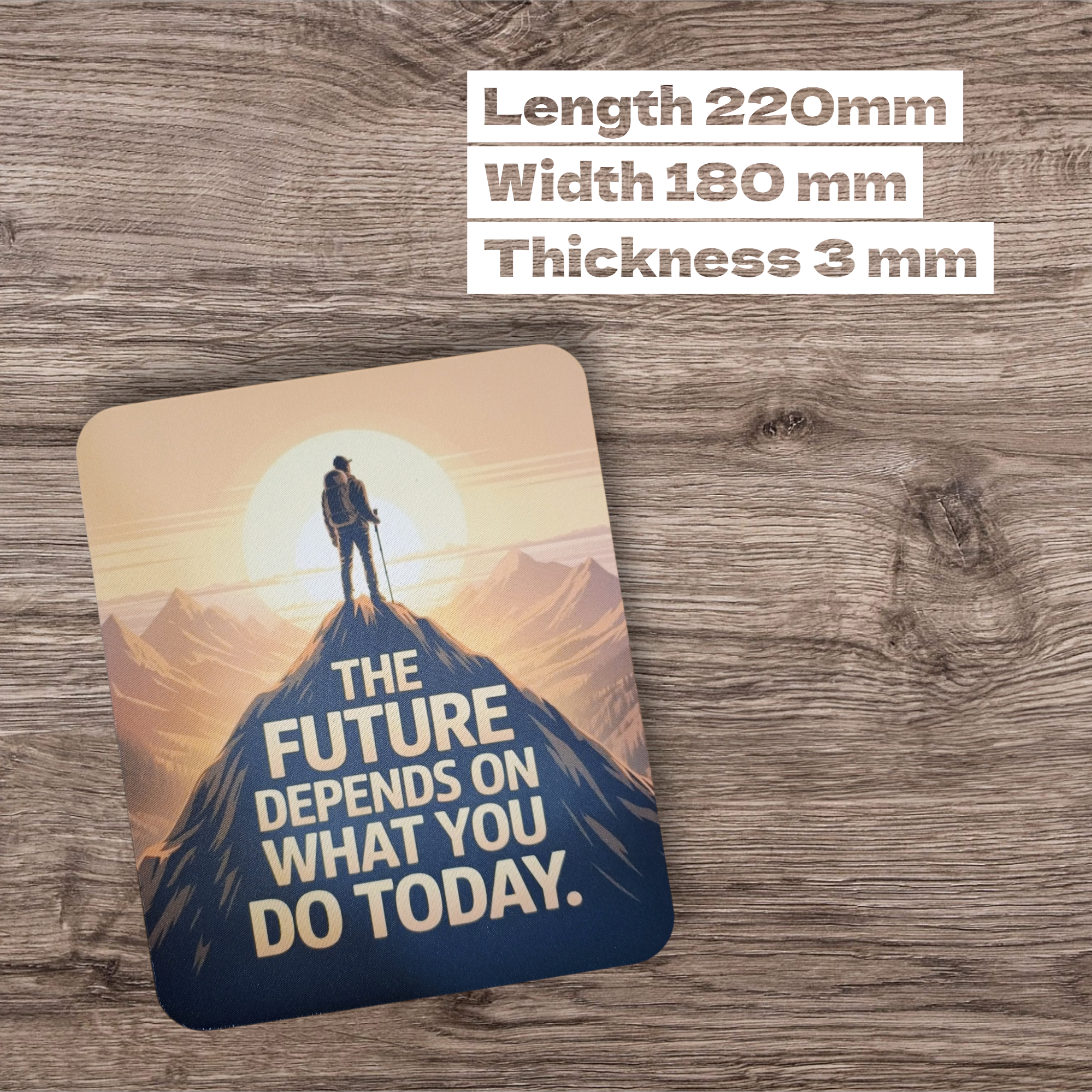 Inspirational Mountain Mouse Pad