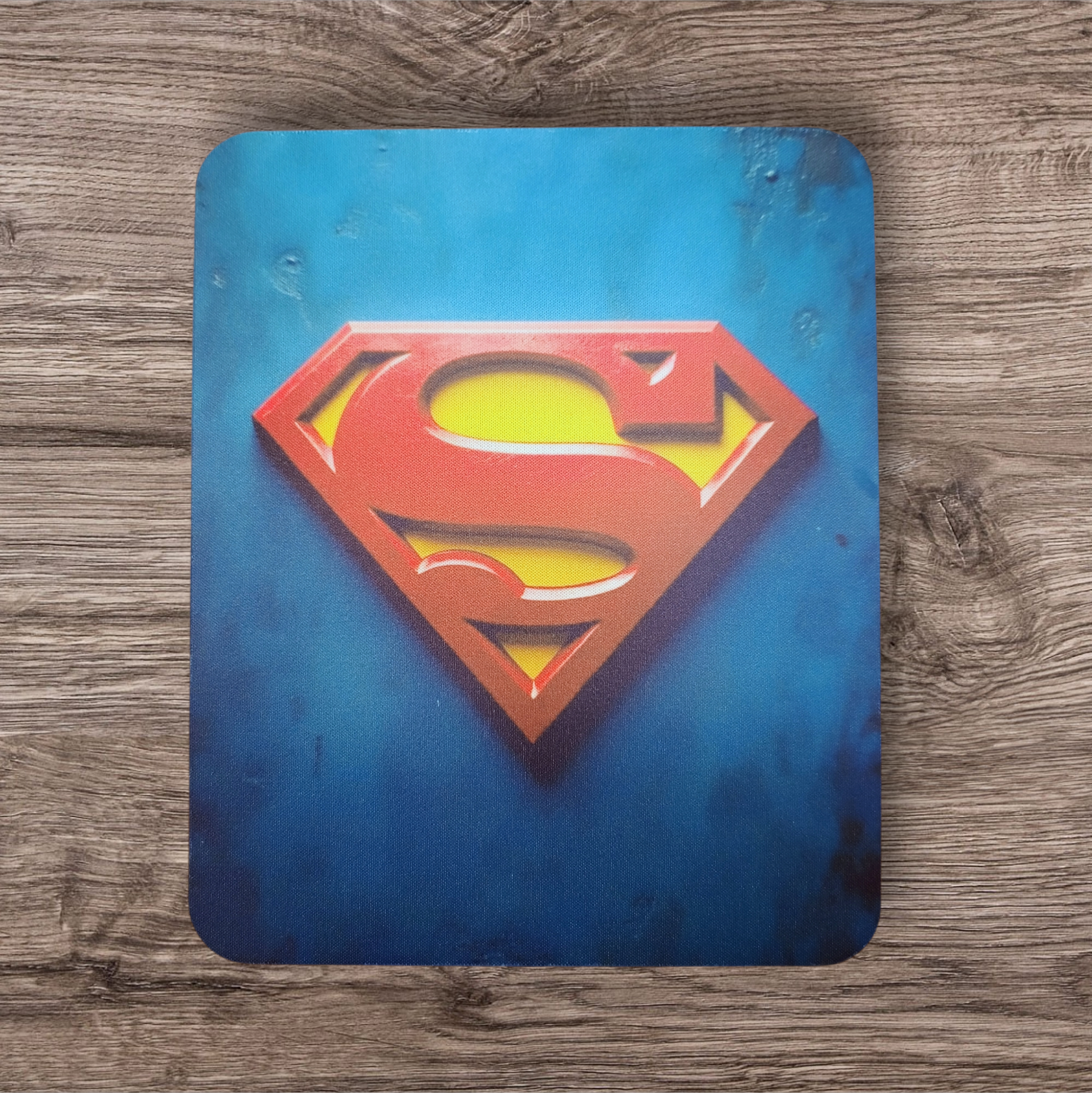 Superman Logo Mouse Pad