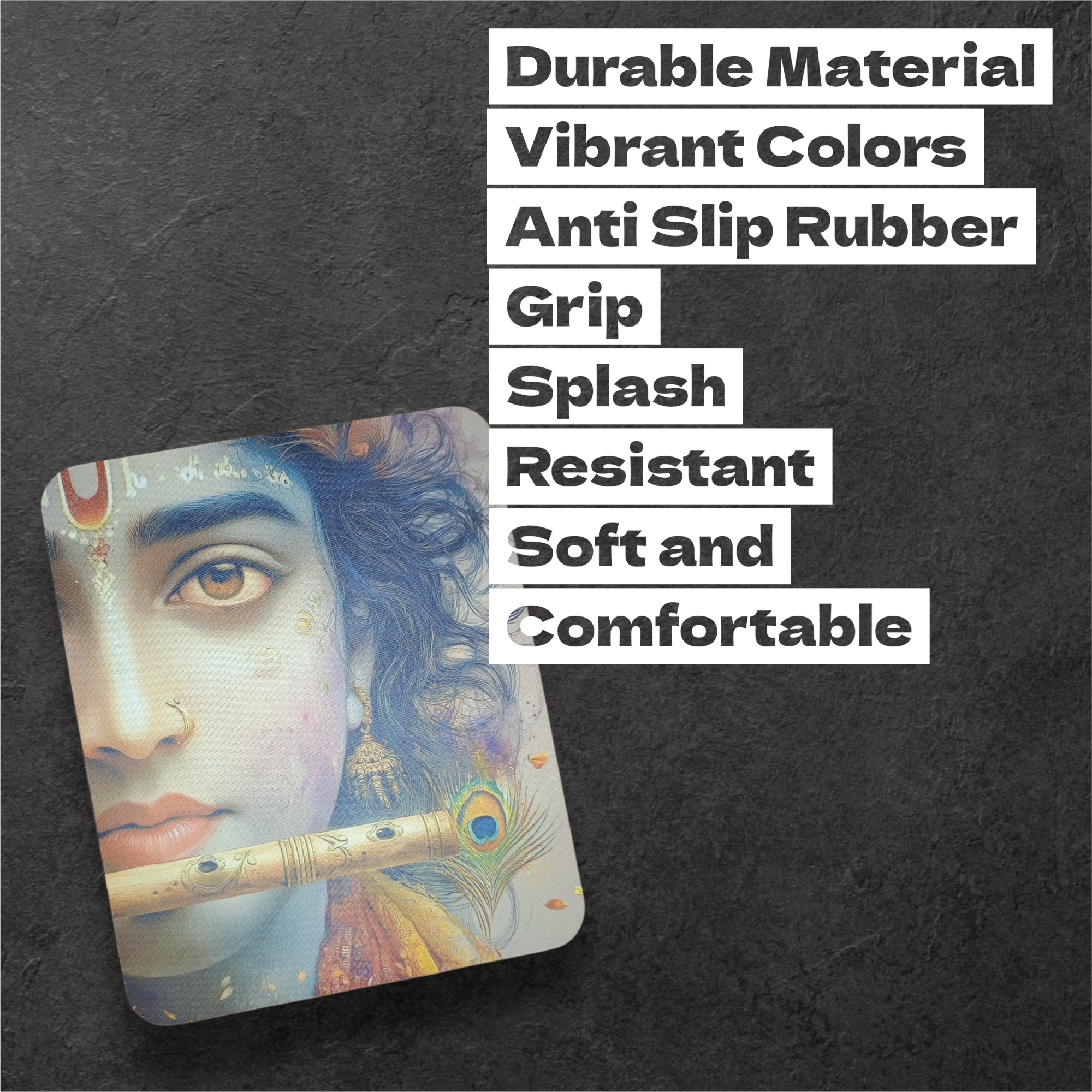 Krishna-themed Mouse Pad