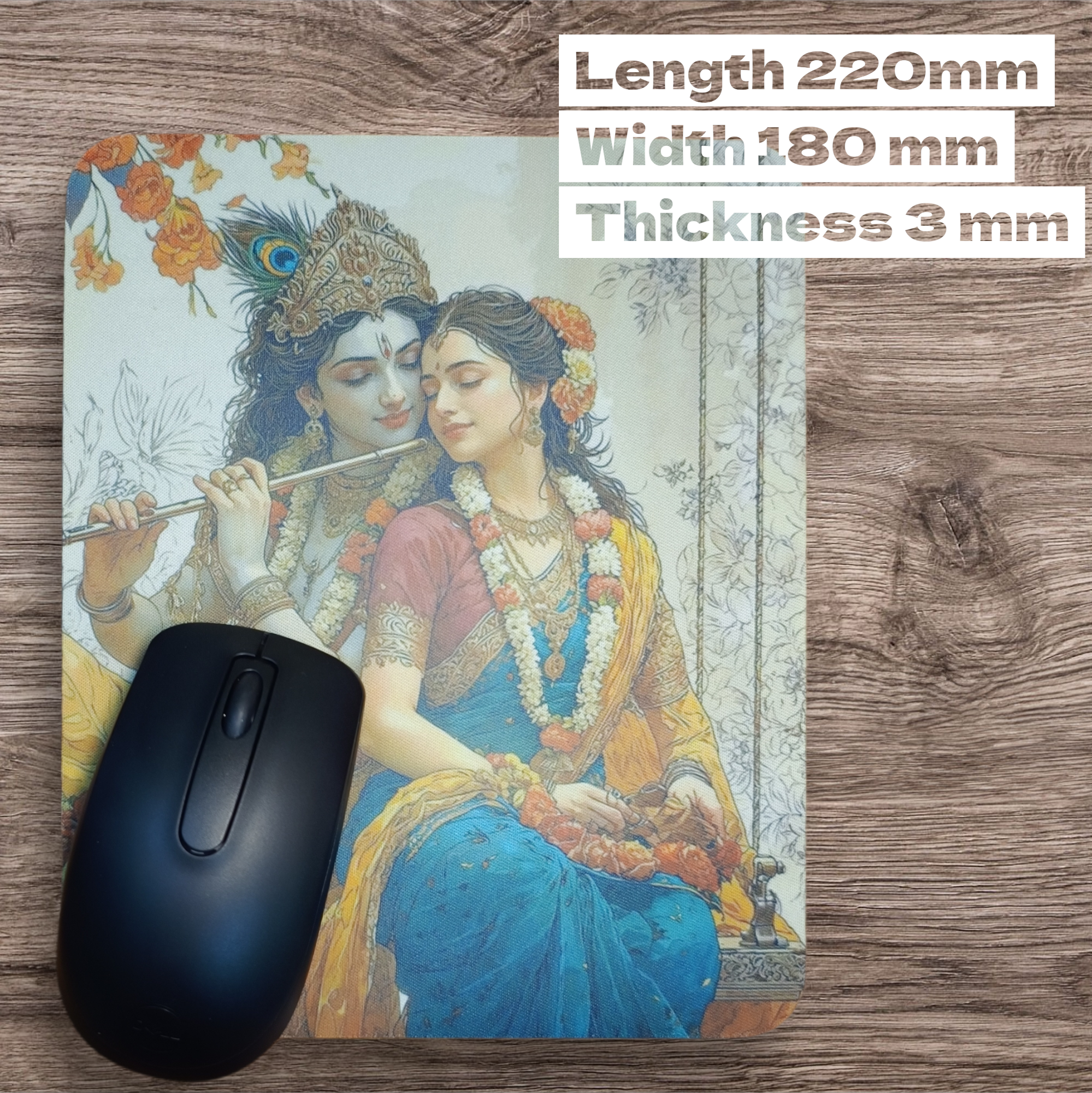 Radha Krishna Mouse Pad
