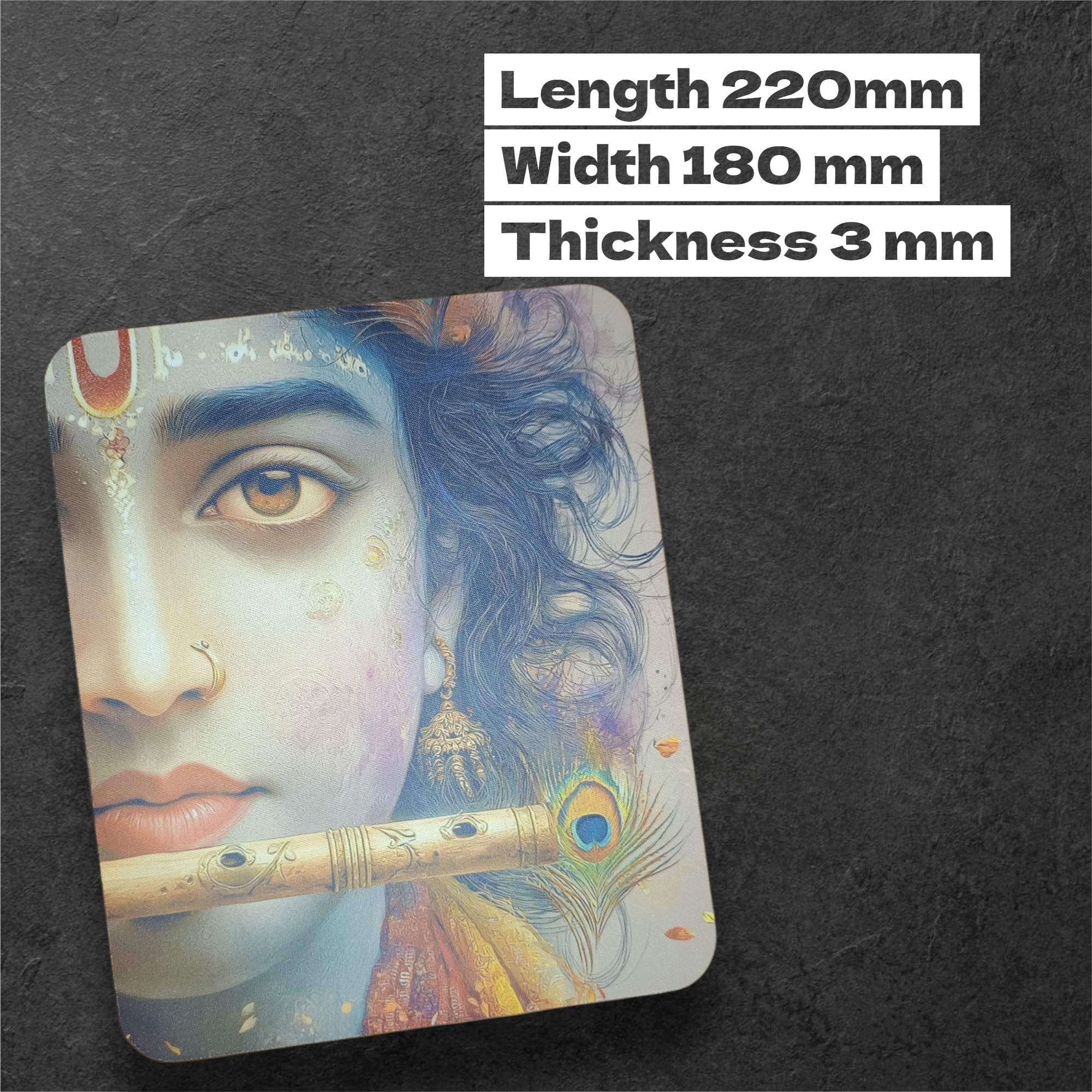 Krishna-themed Mouse Pad