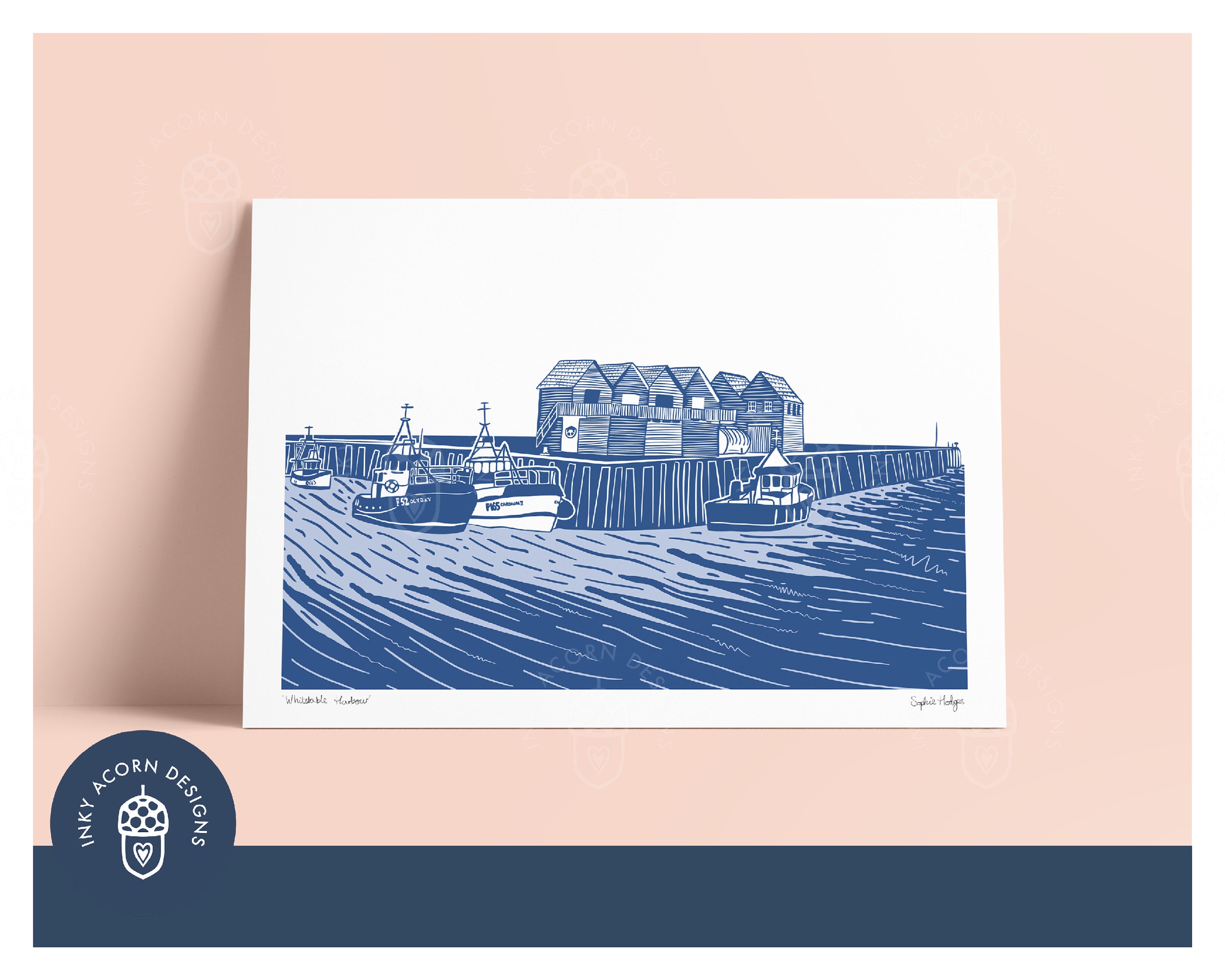 Whitstable Harbour Print