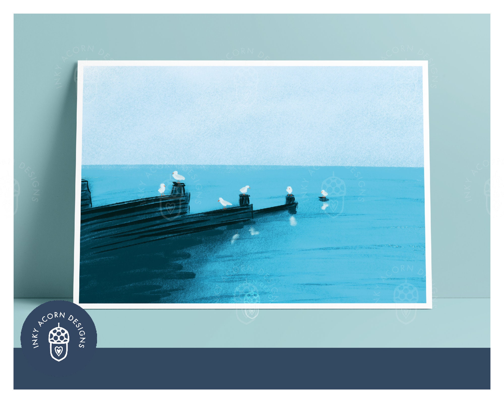 Morning Natter Art Print