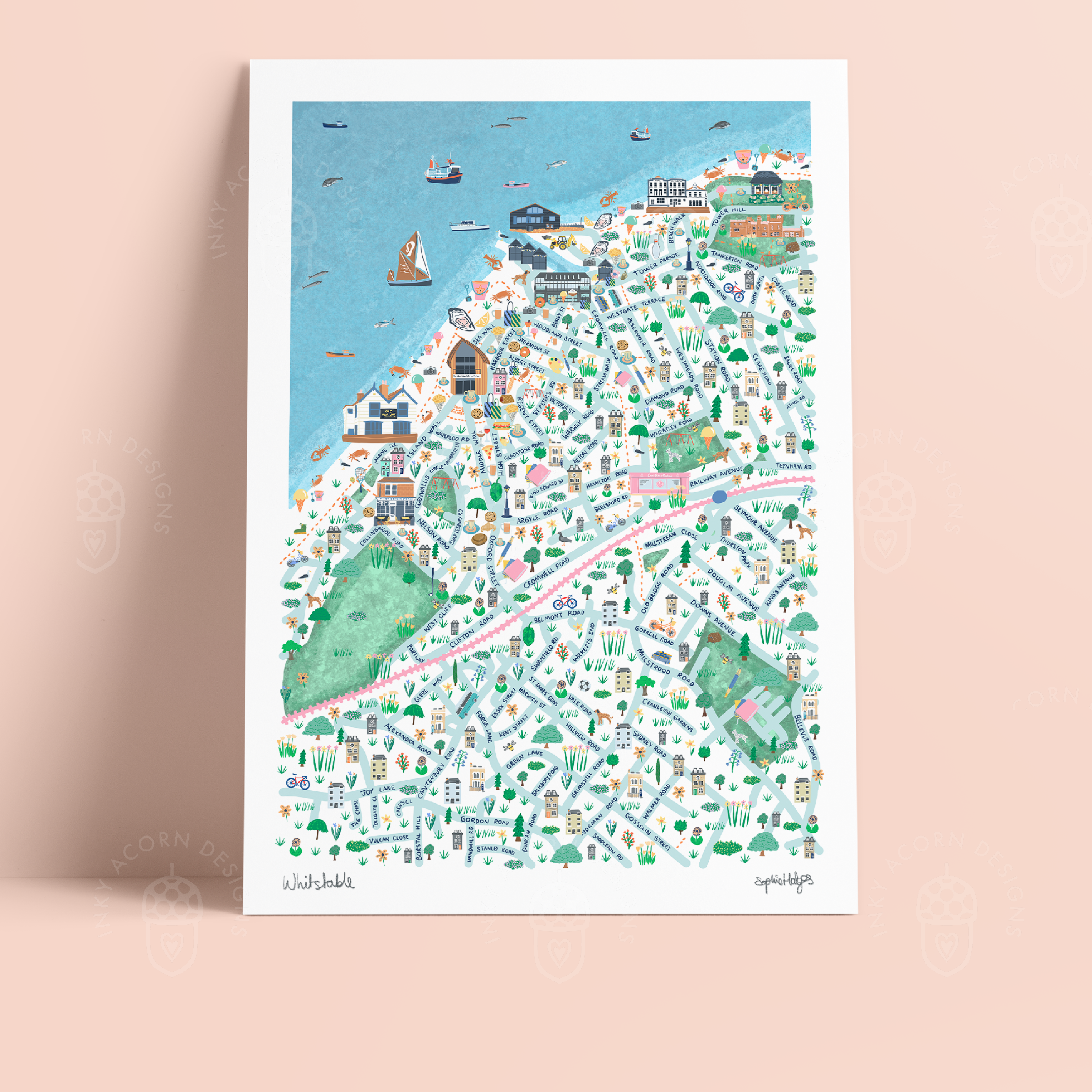Whitstable Map