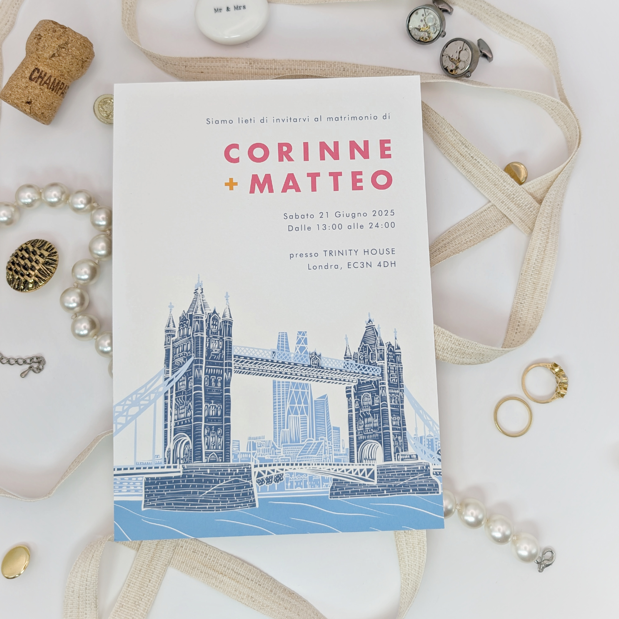 London Wedding Stationery