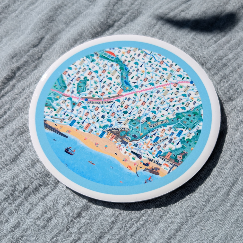 Hastings Map Coaster