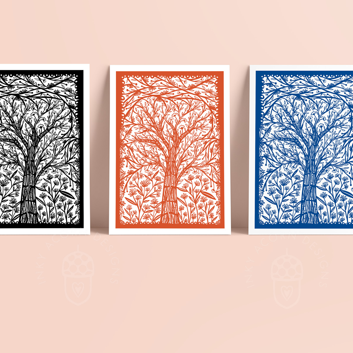 Personalised Family Tree Print