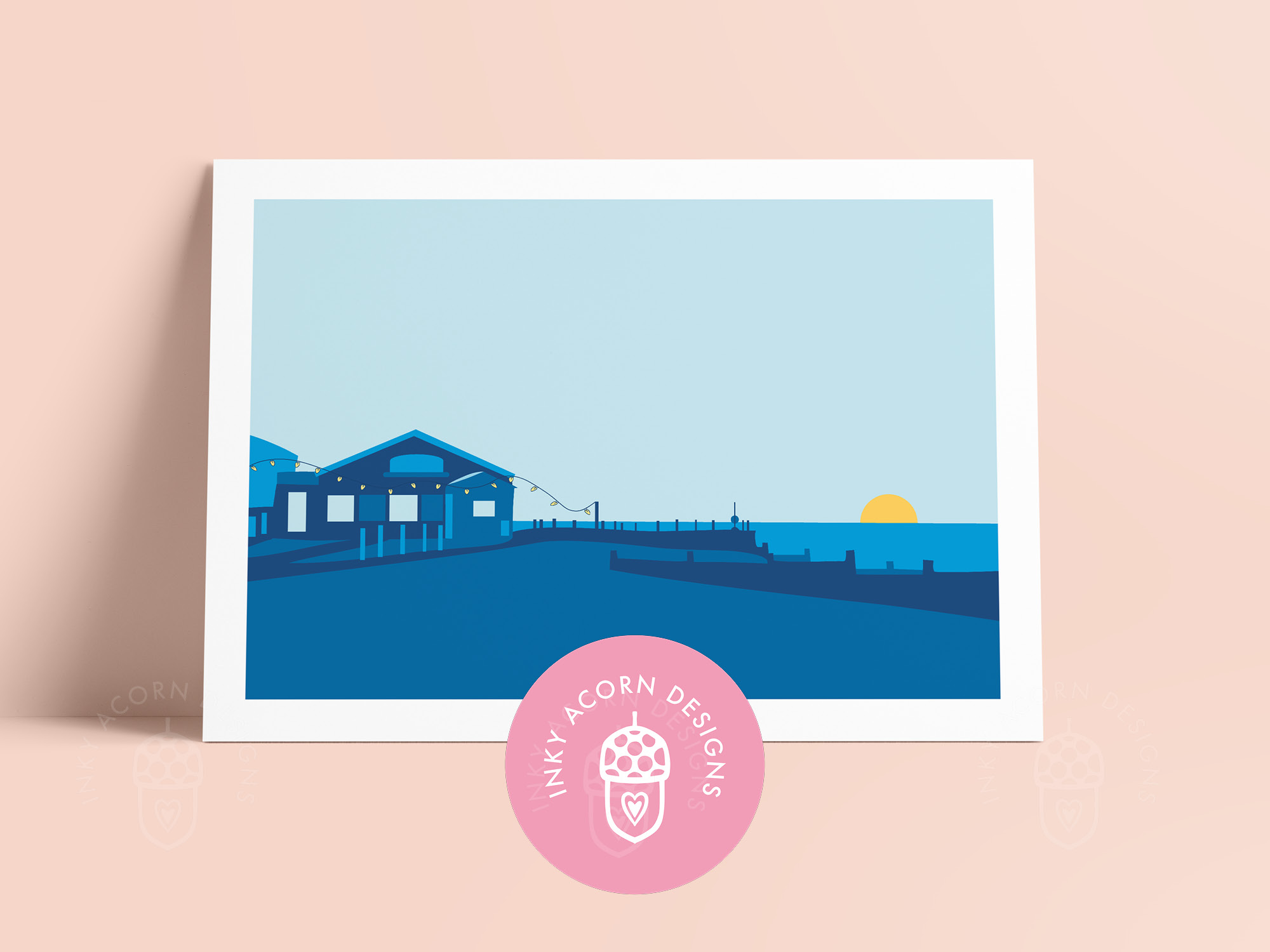 East Quay & The Lobster Shack Print