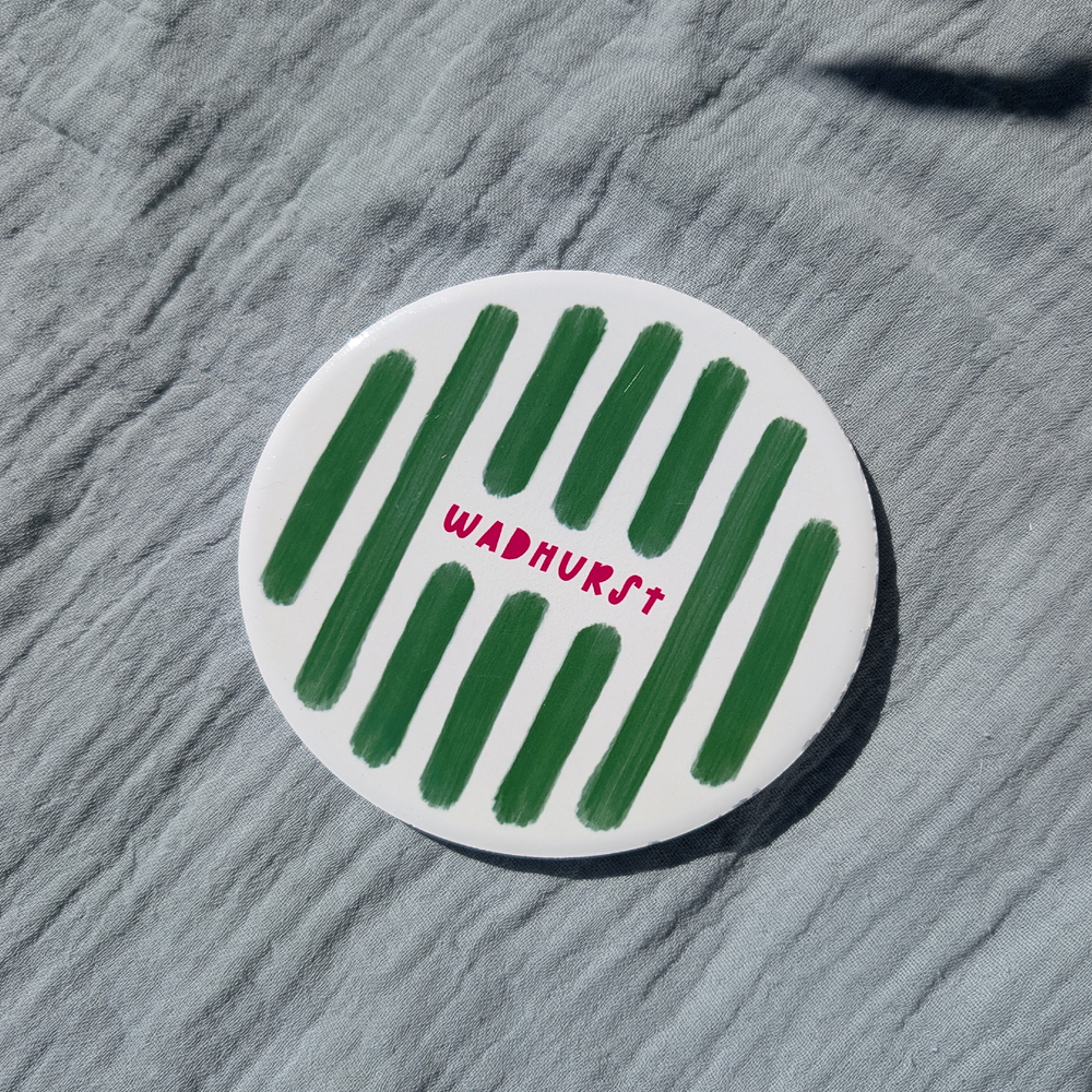 Personalised Mediterranean Stripe Coaster