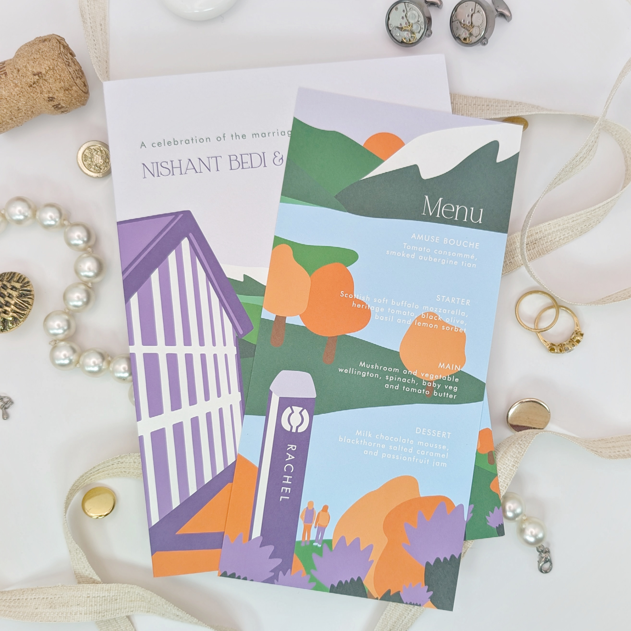 Loch Lomond Wedding Stationery