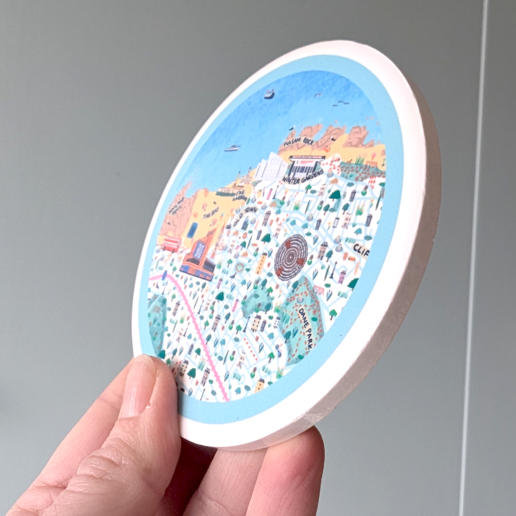Margate Map Coaster