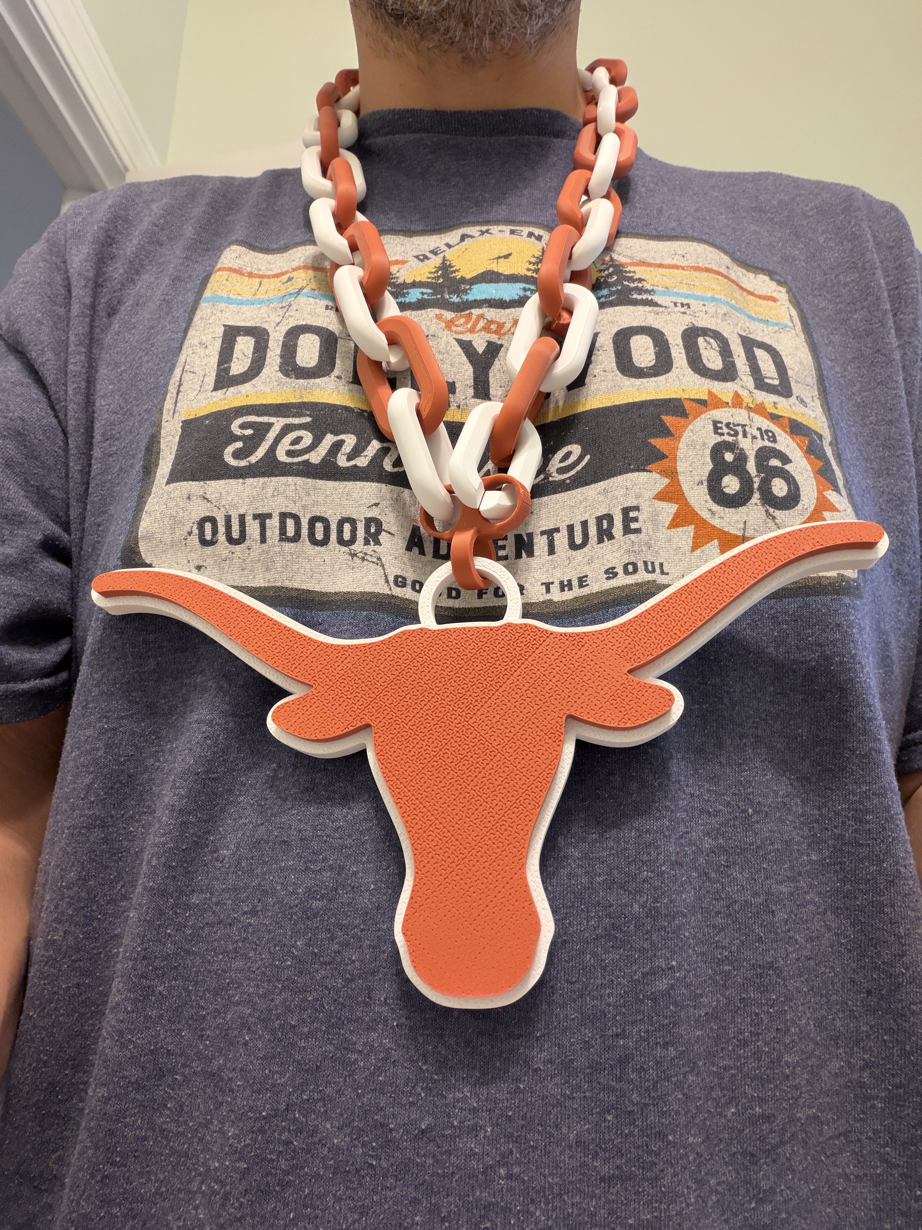 Texas Longhorns Extra Large Fan Hype Chain
