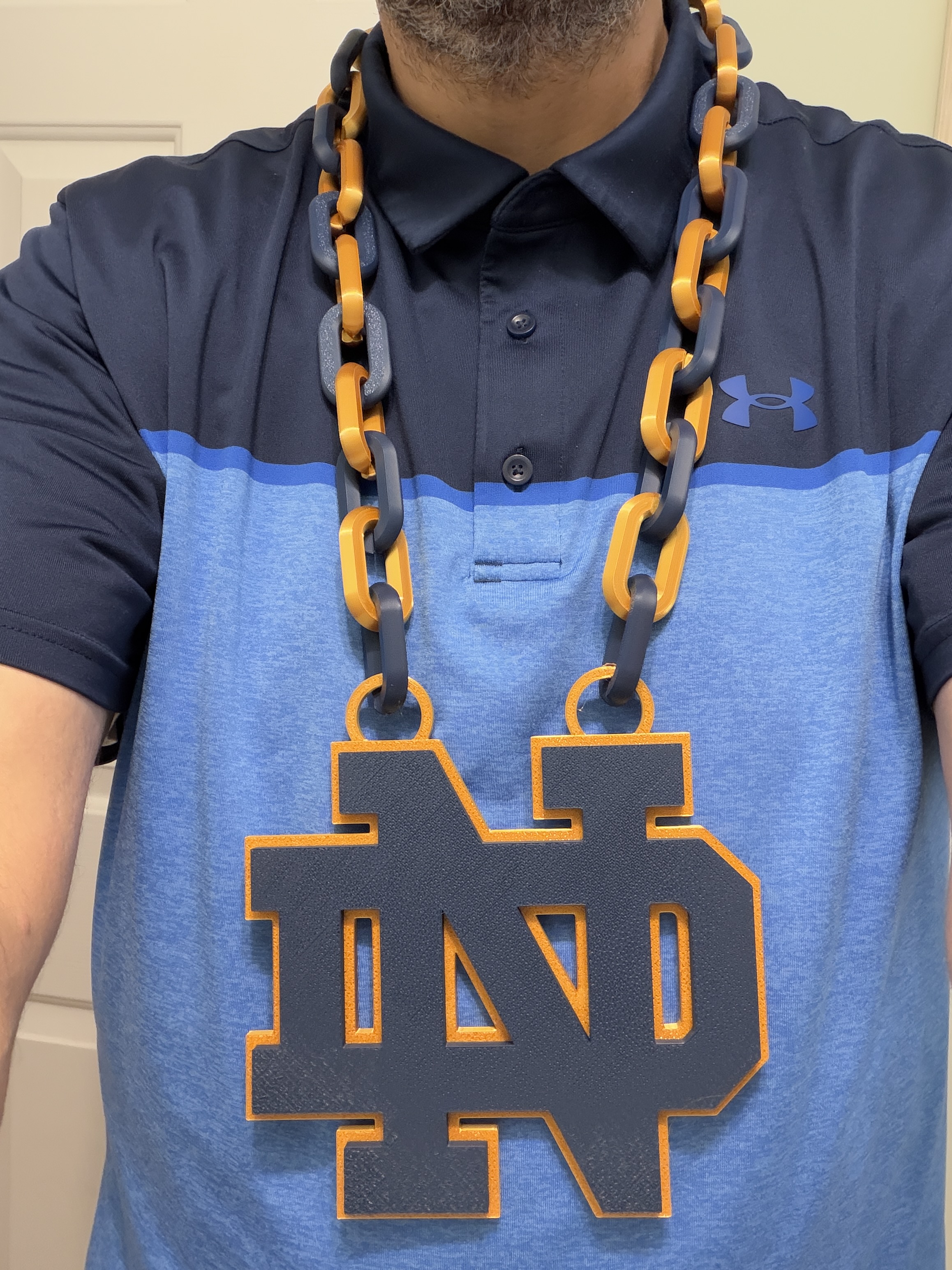 Notre Dame Extra Large Hype Fan Chain