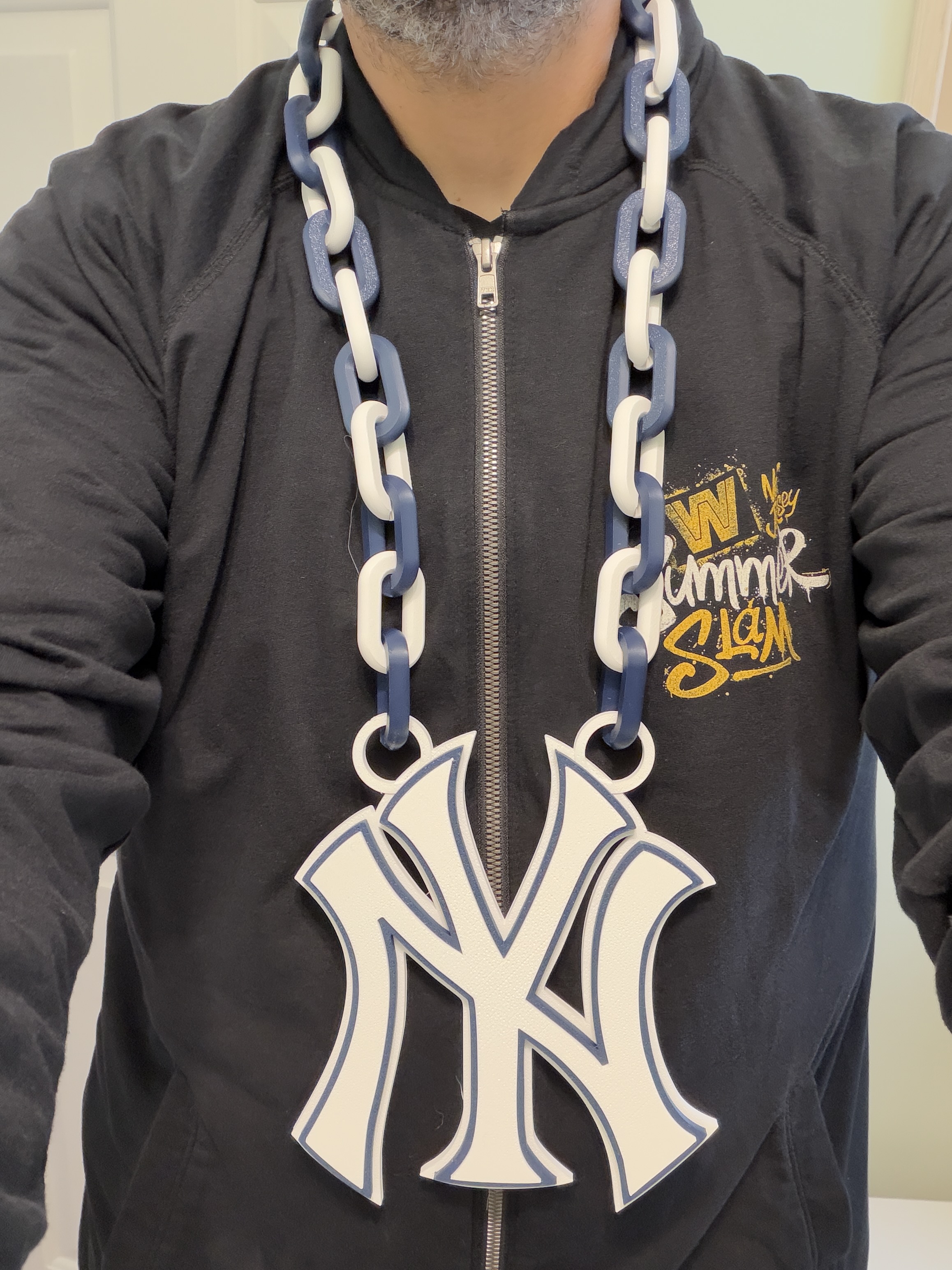 New York Yankees Logo Chain Necklace