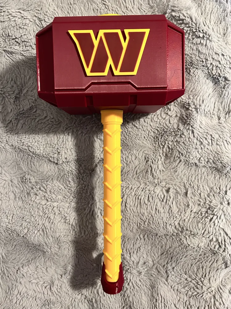 Washington Commanders Toy Hammer