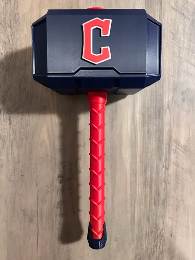 Cleveland Guardians Thor Hammer