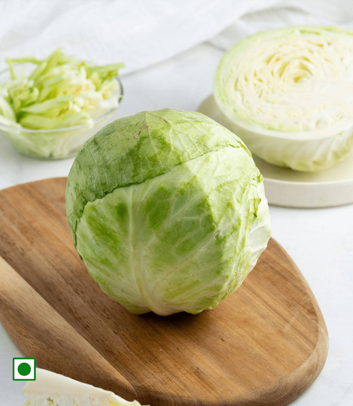 Fresh Green Cabbage