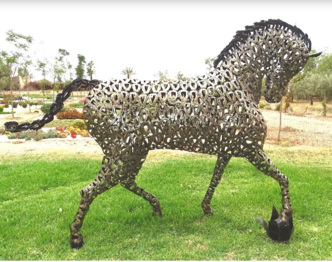 Sculptures Métalliques Uniques