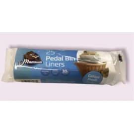 Mammoth Pedal Bin Liners 25 Pack