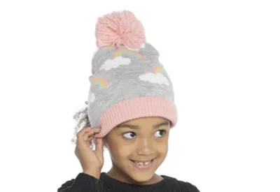 Children's Pom-Pom Winter Hat