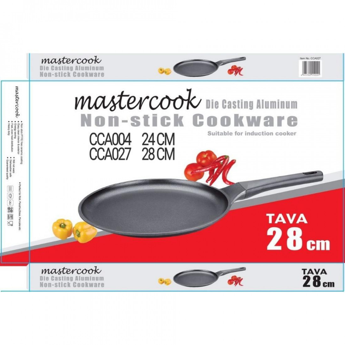 Mastercook Non-Stick Cookware Tava 28 cm