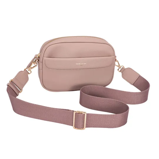 Taupe Crossbody Bag