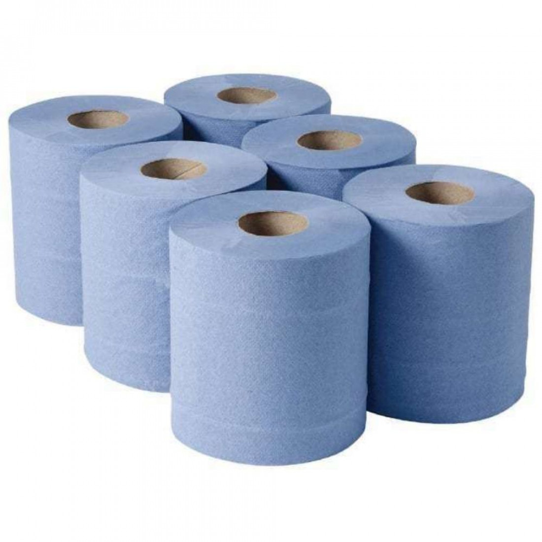 Blue Paper Towel Rolls