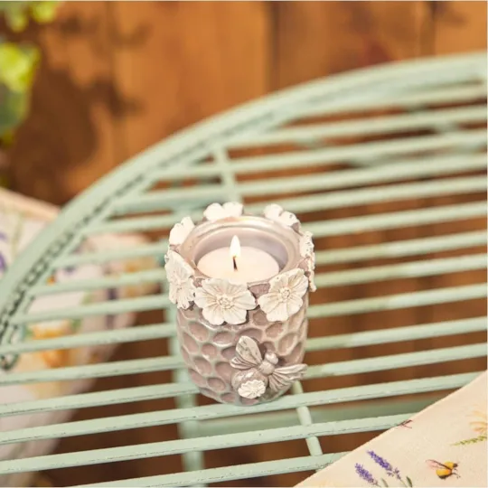Decorative Floral Candle Holder