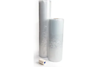 Plastic stretch film rolls