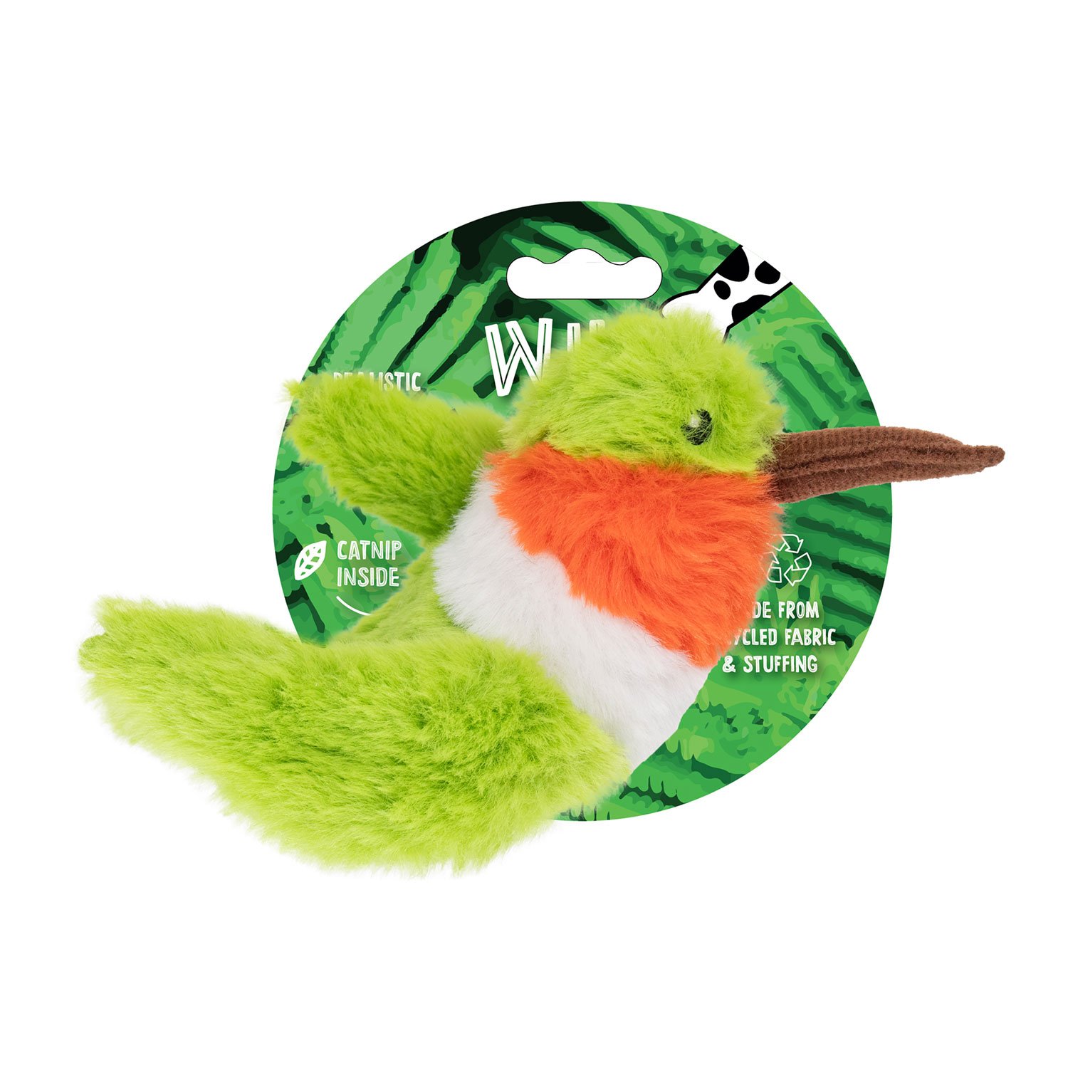 Plush Hummingbird Cat Toy