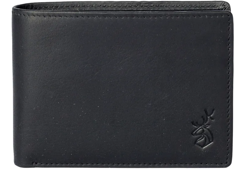 Classic Black Leather Wallet