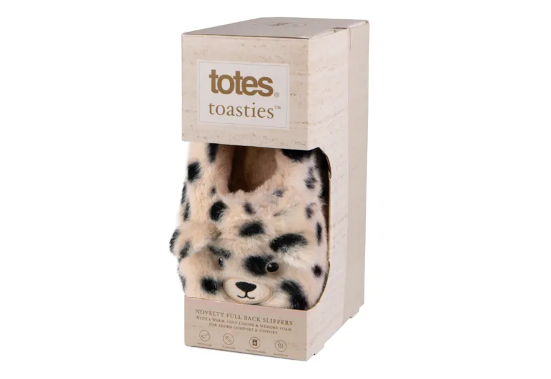 Totes Toasties Novelty Full Back Slippers