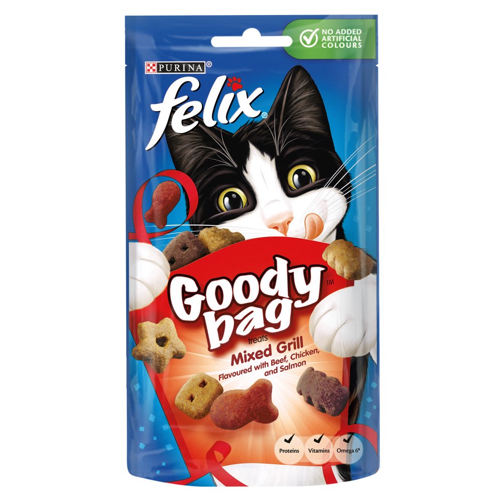 Felix Goody Bag Mixed Grill Cat Treats