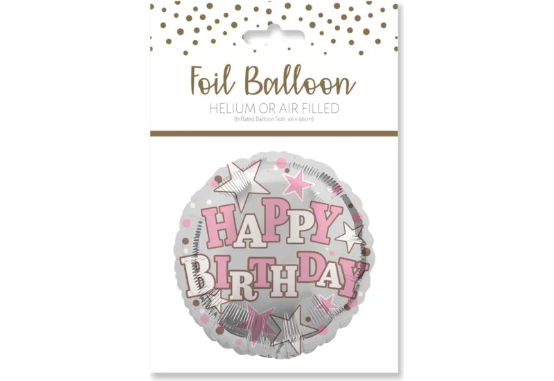 Happy Birthday Foil Balloon