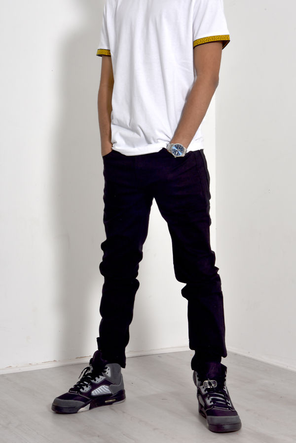 Men's Black Casual Pants