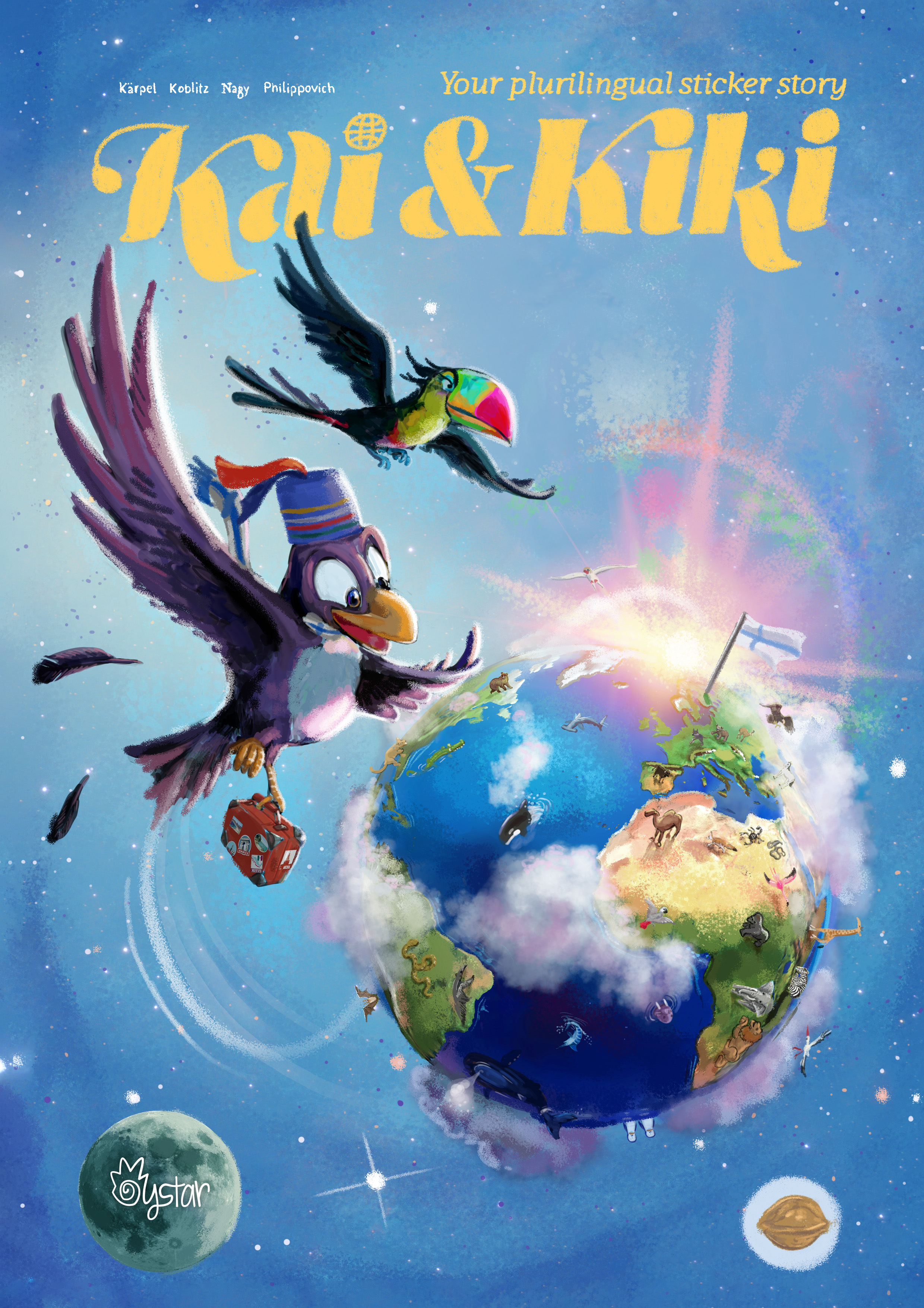 Kai & Kiki 1 Multilingual Sticker Storybook